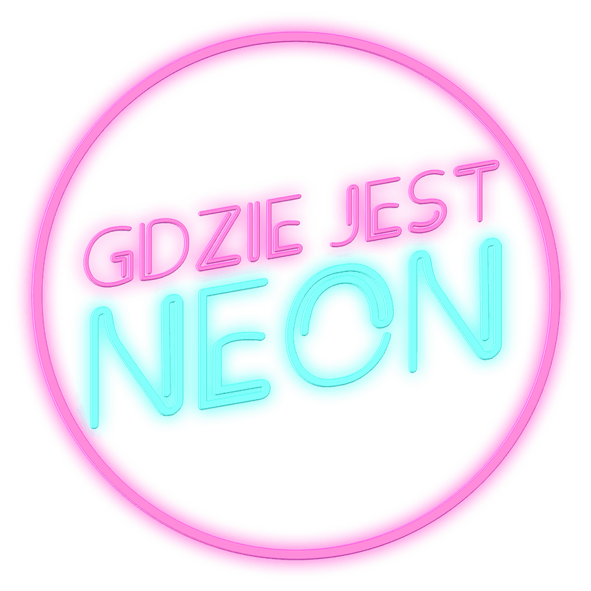 Logo firmy Gdzie Jest Neon Weronika Baron